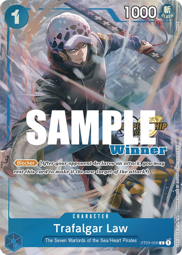 Trafalgar Law (CS 2023 Top Players Pack) [Winner] [One Piece Promotion Cards] Online Hot Sale