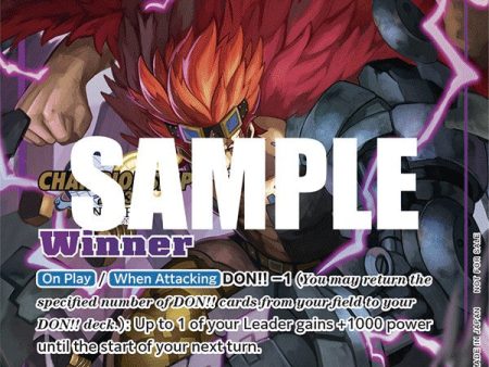 Eustass Captain Kid (CS 2023 Top Players Pack) [Winner] [One Piece Promotion Cards] Sale