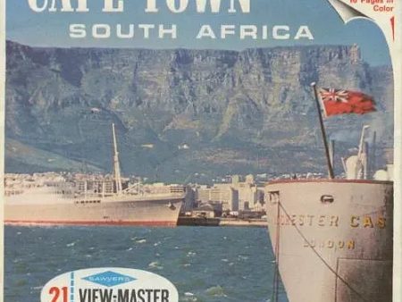 Capetown - South Africa - View-Master 3 Reel Packet - 1962 views - vintage - (B125-S6A) Fashion