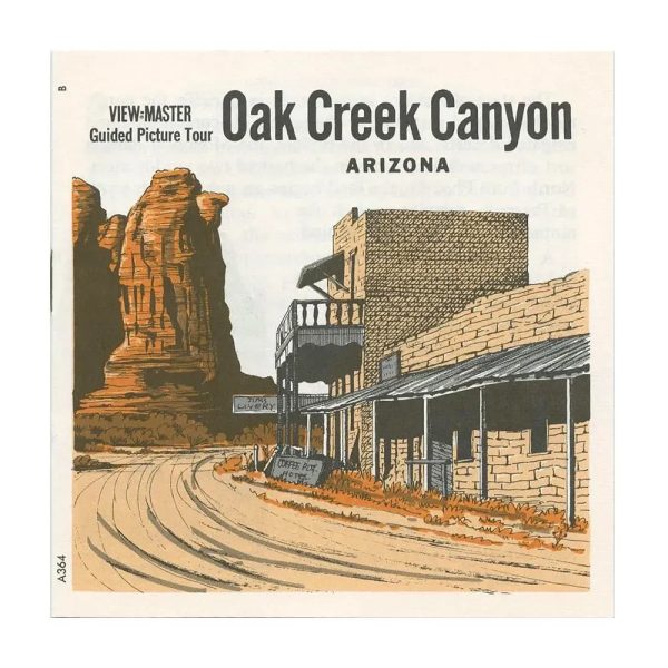 Oak Creek Canyon - View-Master 3 Reel Packet - 1969 - vintage - (zur Kleinsmiede) - (A364-G1B) Supply