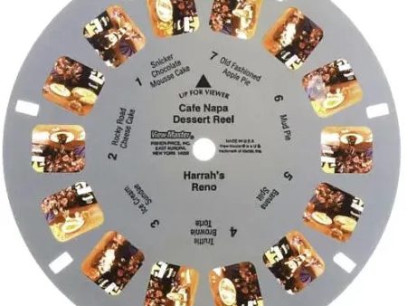 Cafe Napa Dessert - Harrah s Hotel Casino Reno - View-Master Commercial Reel - vintage Online now