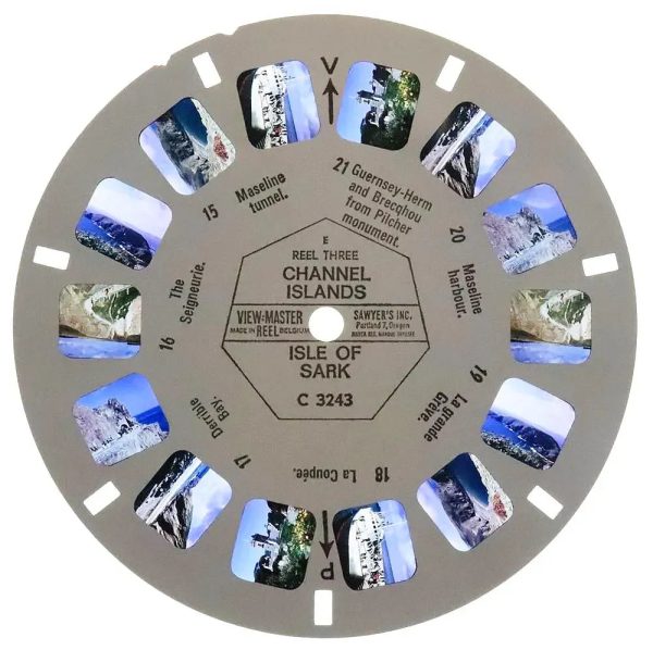 Channel Islands - View-Master 3 Reel Packet - 1970 - vintage - (zur Kleinsmiede) - (C324-BG4) Cheap