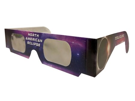 Souvenir Solar Eclipse Glasses - ISO Certified Safe - Cardboard ( North American ) - NEW on Sale