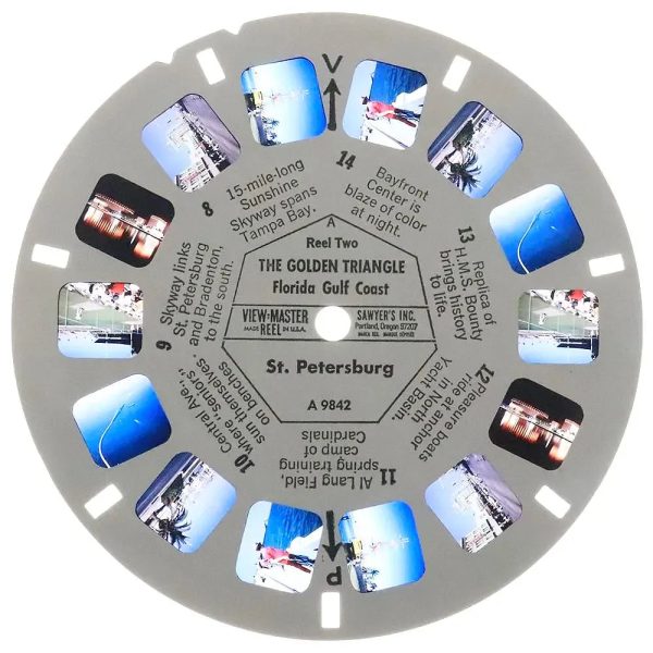 Golden Triangle - View-Master 3 Reel Packet - 1968 - vintage - (zur Kleinsmiede) - (A984-G1) Hot on Sale