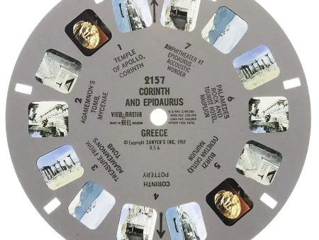 2157 - Corinth and Epidaurus - View-Master - Vintage Single Reel on Sale