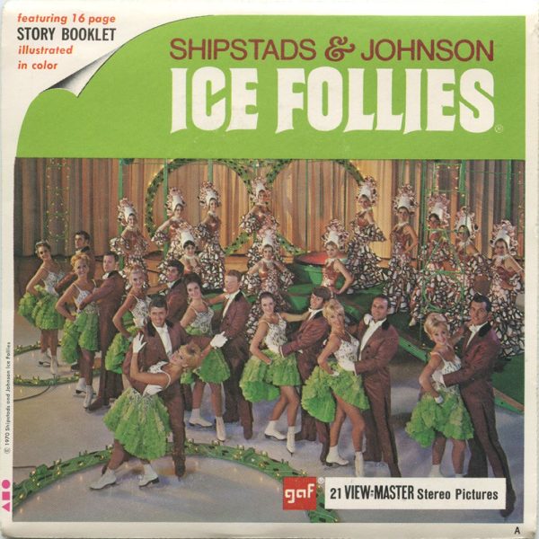 Shipstads & Johnson Ice Follies - View-Master 3 Reel Packet - 1970s - vintage - B776-G1A Online Sale