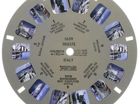 1639 - Trieste, Italy - View-Master - Vintage Single Reel Sale