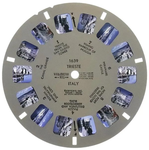 1639 - Trieste, Italy - View-Master - Vintage Single Reel Sale