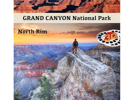 Grand Canyon National Park - North Rim - 1970 s View-Master 3 Reel Set - vintage Supply