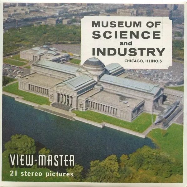 Museum of Science and Industry, Chicago - View-Master 3 Reel Packet - vintage - (A552-S5) For Cheap