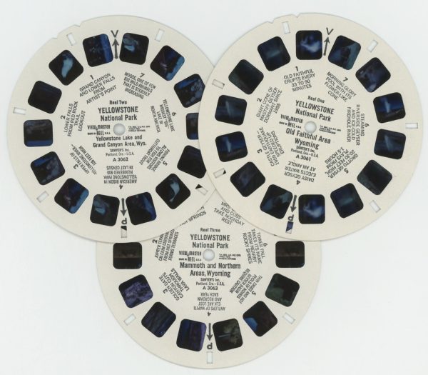 Yellowstone National Park - 1970 s View-Master 3 Reel Set  - vintage Online