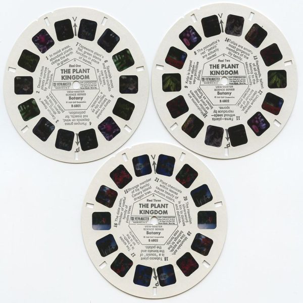 The Plant Kingdom - Botany - View-Master 3 Reel Packet - vintage - (B680-G1A) Discount