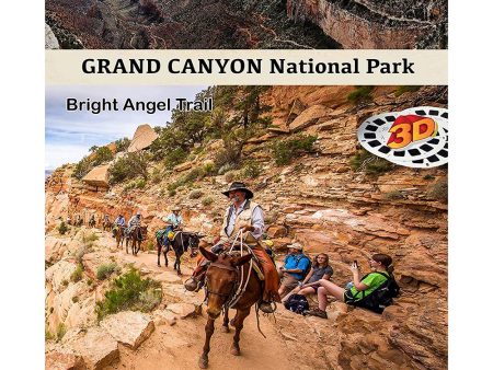 Grand Canyon National Park - Bright Angel Trail - 1970 s View-Master 3 Reel Set - vintage For Cheap