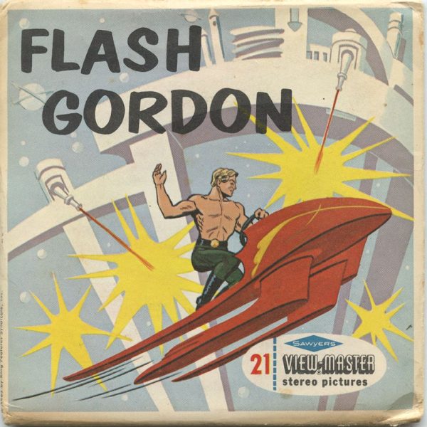 Flash Gordon - View-Master 3 Reel Packet - 1960s - vintage - (B583-S6) Discount