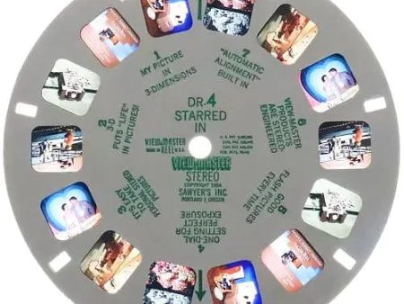 DR 4 - Starred In View-Master Stereo  - View-Master Demonstration Reel - 1954 - vintage - (DR-4) Discount