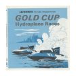 Hydroplane Races - View-Master 3 Reel Packet - 1960s - vintage - (B945-G1A) Supply