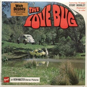 Disney s The Love Bug  Movie- View-Master 3 Reel Packet - 1970s - vintage - (B501-G1Aa) Online