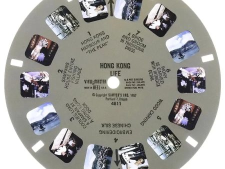 Hong Kong Life - View-Master Printed Reel - 1957 - vintage - #4811 Sale