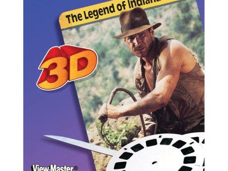 Legend of Indiana Jones - View Master 3 Reel Set - NEW Supply