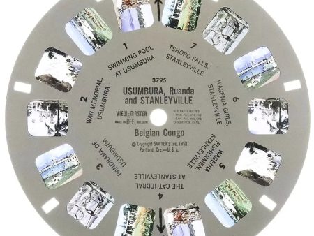 3795 - Usumbra, Ruanda and Stanleyville - View-Master - Vintage Single Reel Online