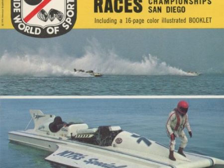 Hydroplane Races - View-Master 3 Reel Packet - 1960s - vintage - (B945-G1A) Supply