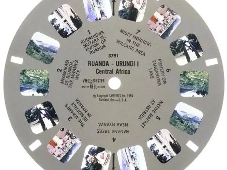 3791 - Ruanda - Urandi I - View-Master - Vintage Single Reel Online Hot Sale