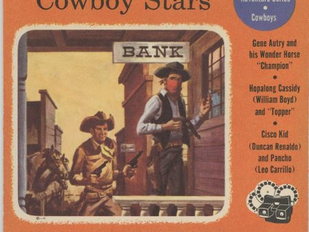 Cowboy Stars - View-Master 3 Reel Packet - 1950 s vintage - S3D For Cheap