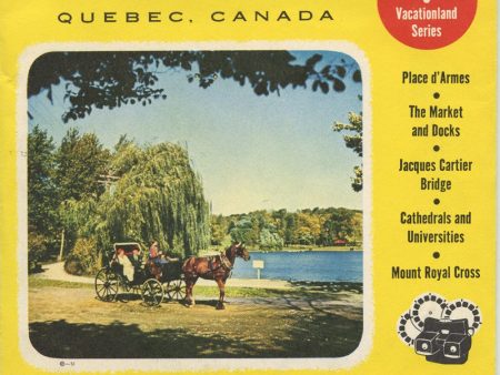 Montreal - View-Master 3 Reel Packet - 1950s views - vintage - A050-S4 Supply