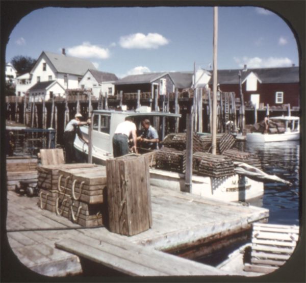 Coast of Maine - View-Master 3 Reel Packet - vintage - (A716-G1A) For Sale