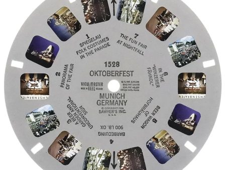 1528 - OKTOBERFEST - View-Master - Single Reel - vintage Online Hot Sale