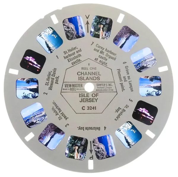 Channel Islands - View-Master 3 Reel Packet - 1970 - vintage - (zur Kleinsmiede) - (C324-BG4) Cheap