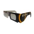 Souvenir Solar Eclipse Glasses - ISO Certified Safe - Cardboard ( Get Mooned ) - NEW Supply