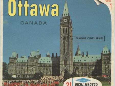 Ottawa - View-Master 3 Reel Packet - 1960s views - vintage - A036-S6A Online Sale