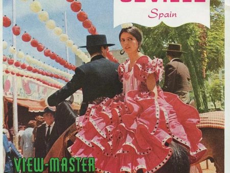 Seville, Spain -  View-Master 3 Reel Packet - vintage - (C243-BS5) Cheap