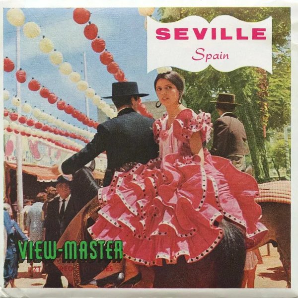 Seville, Spain -  View-Master 3 Reel Packet - vintage - (C243-BS5) Cheap