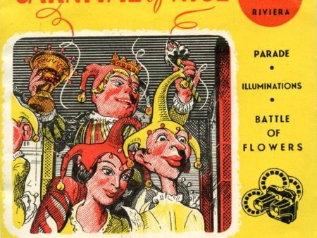 Carnival of Nice - View-Master 3 Reel Packet - 1950s Views - Vintage - (zur Kleinsmiede) - (CAR-NIC-BS3) Supply