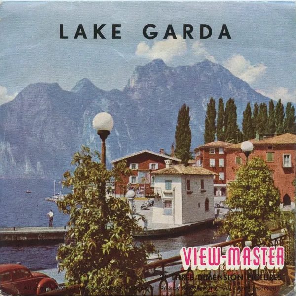 Lake Garda -  View-Master 3 Reel Packet - vintage - C037-BS5 Online Sale