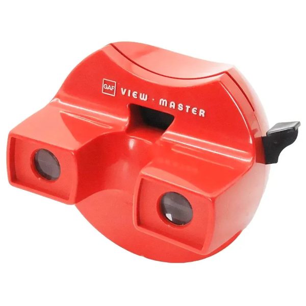 View-Master Viewer - No. 11 (K) Space Viewer - Red - 1980s - vintage For Sale