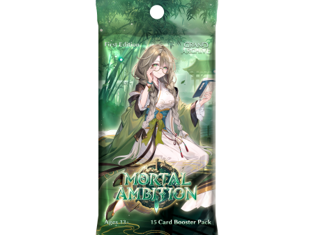 Grand Archive Booster Pack - Mortal Ambition (1st Edition) Online now