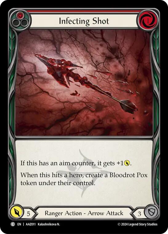 Infecting Shot (Red) [AAZ011] (Armory Deck: Azalea) on Sale