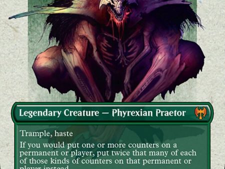 Vorinclex, Monstrous Raider (Borderless Concept Praetors) [Phyrexia: All Will Be One] For Discount