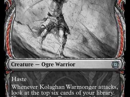 Kolaghan Warmonger (Showcase Halo Foil) [March of the Machine: The Aftermath] Online now