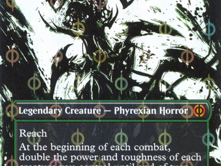 Zopandrel, Hunger Dominus (Borderless Ichor Step-and-Compleat Foil) [Phyrexia: All Will Be One] Cheap