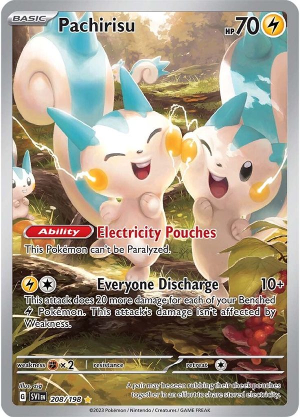 Pachirisu (208 198) [Scarlet & Violet: Base Set] For Sale