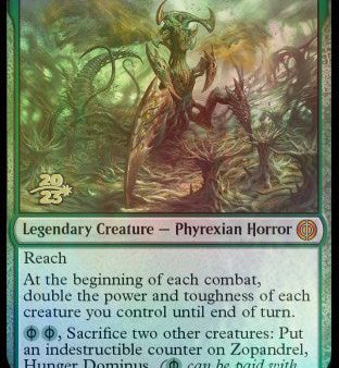 Zopandrel, Hunger Dominus [Phyrexia: All Will Be One Prerelease Promos] Hot on Sale