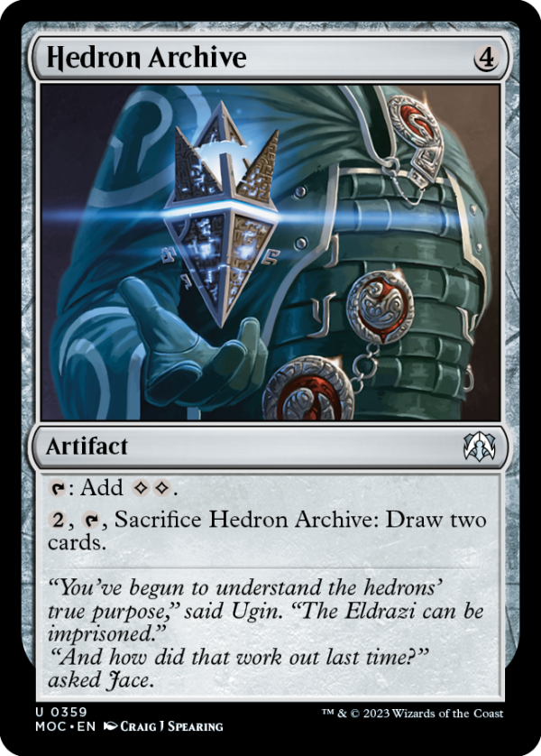 Hedron Archive [March of the Machine Commander] Supply