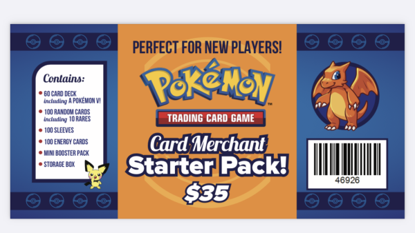 Pokémon Starter Pack Supply