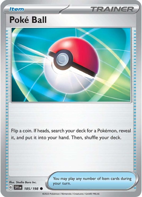 Poke Ball (185 198) [Scarlet & Violet: Base Set] Supply