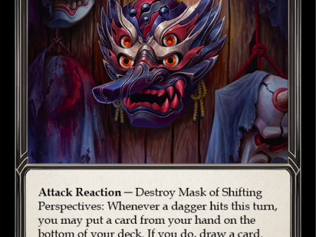 Mask of Shifting Perspectives [OUT140] (Outsiders)  Rainbow Foil on Sale