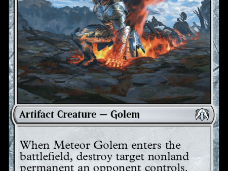 Meteor Golem [March of the Machine Commander] Discount